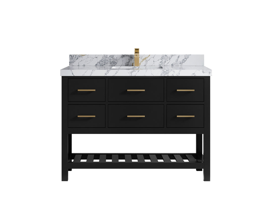 Parker 48 in. W x 22 in. D Single Sink Bathroom Vanity