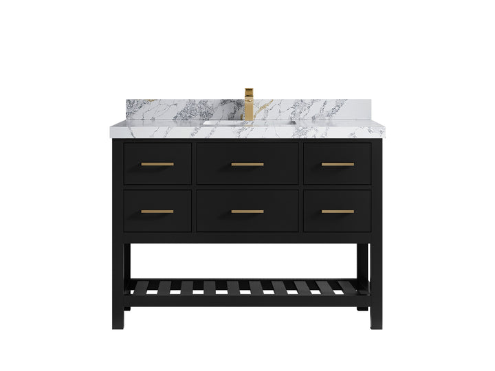 Parker 48 in. W x 22 in. D Single Sink Bathroom Vanity - photo 20