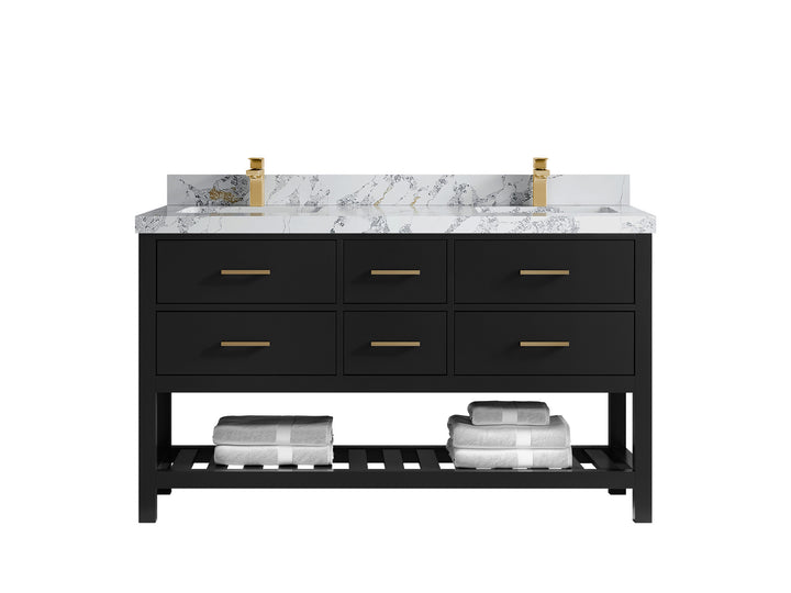 Parker 60 in. W x 22 in. D Double Sink Bathroom Vanity - photo 20