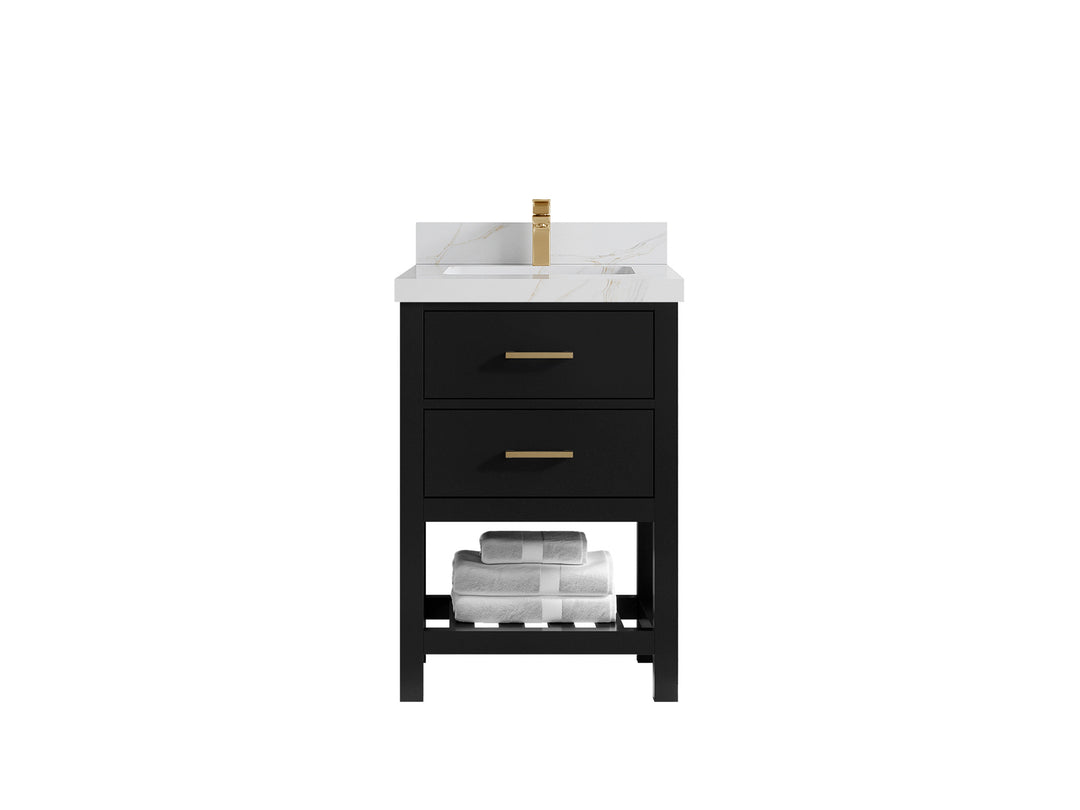 Parker 24 in. W x 22 in. D Single Sink Bathroom Vanity