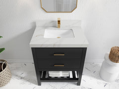 Parker 30 in. W x 22 in. D Single Sink Bathroom Vanity - photo 17