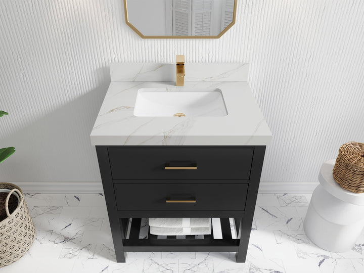 Parker 30 in. W x 22 in. D Single Sink Bathroom Vanity - photo 17