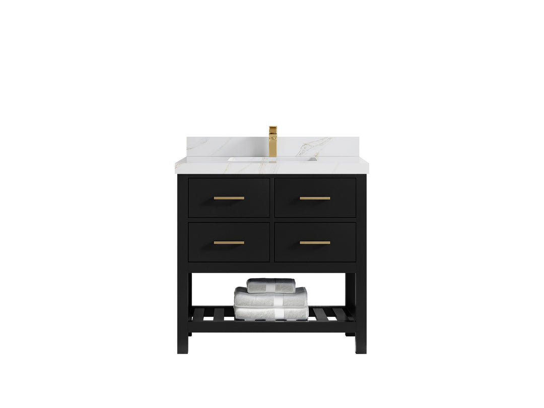 Parker 36 in. W x 22 in. D Single Sink Bathroom Vanity