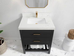 Parker 30 in. W x 22 in. D Single Sink Bathroom Vanity - photo 23