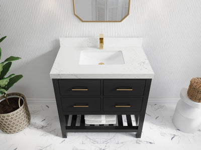 Parker 36 in. W x 22 in. D Single Sink Bathroom Vanity