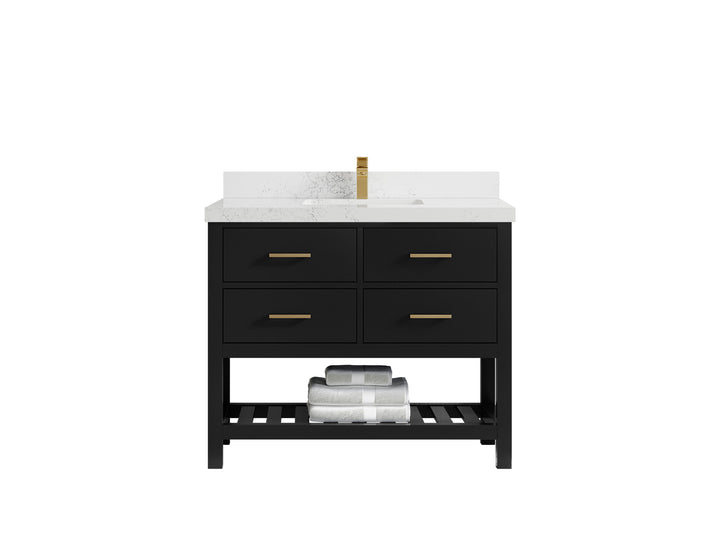 Parker 42 in. W x 22 in. D Single Sink Bathroom Vanity - photo 24
