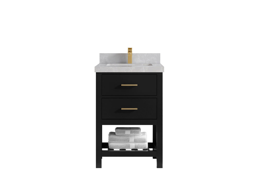 Parker 24 in. W x 22 in. D Single Sink Bathroom Vanity