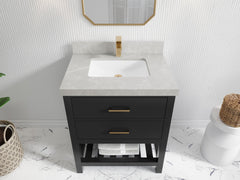 Parker 30 in. W x 22 in. D Single Sink Bathroom Vanity - photo 25