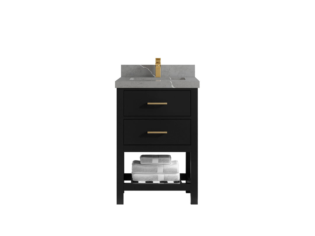 Parker 24 in. W x 22 in. D Single Sink Bathroom Vanity