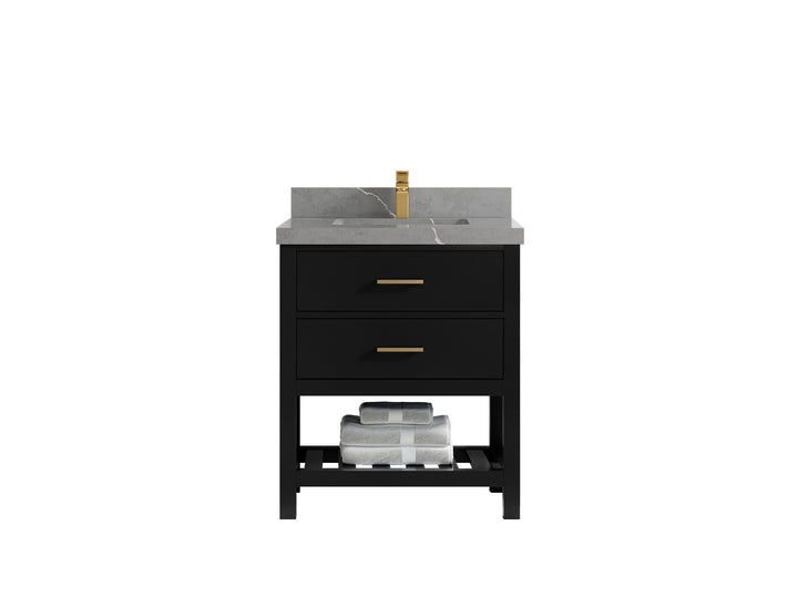 Parker 30 in. W x 22 in. D Single Sink Bathroom Vanity - photo 28