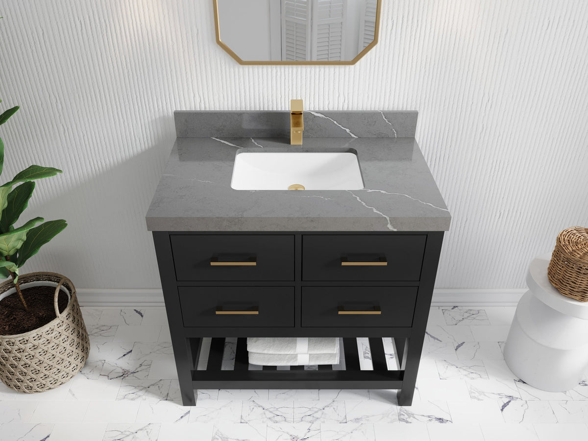 Parker 36 in. W x 22 in. D Single Sink Bathroom Vanity