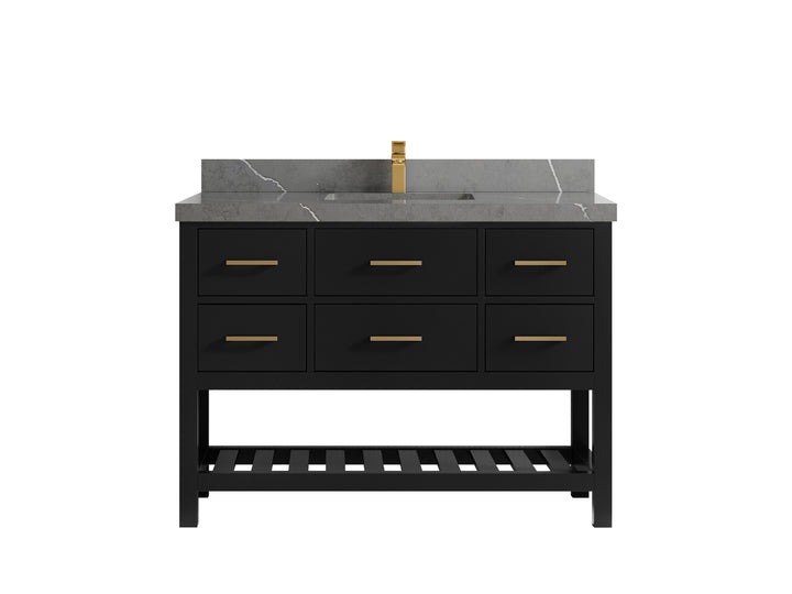 Parker 48 in. W x 22 in. D Single Sink Bathroom Vanity - photo 28