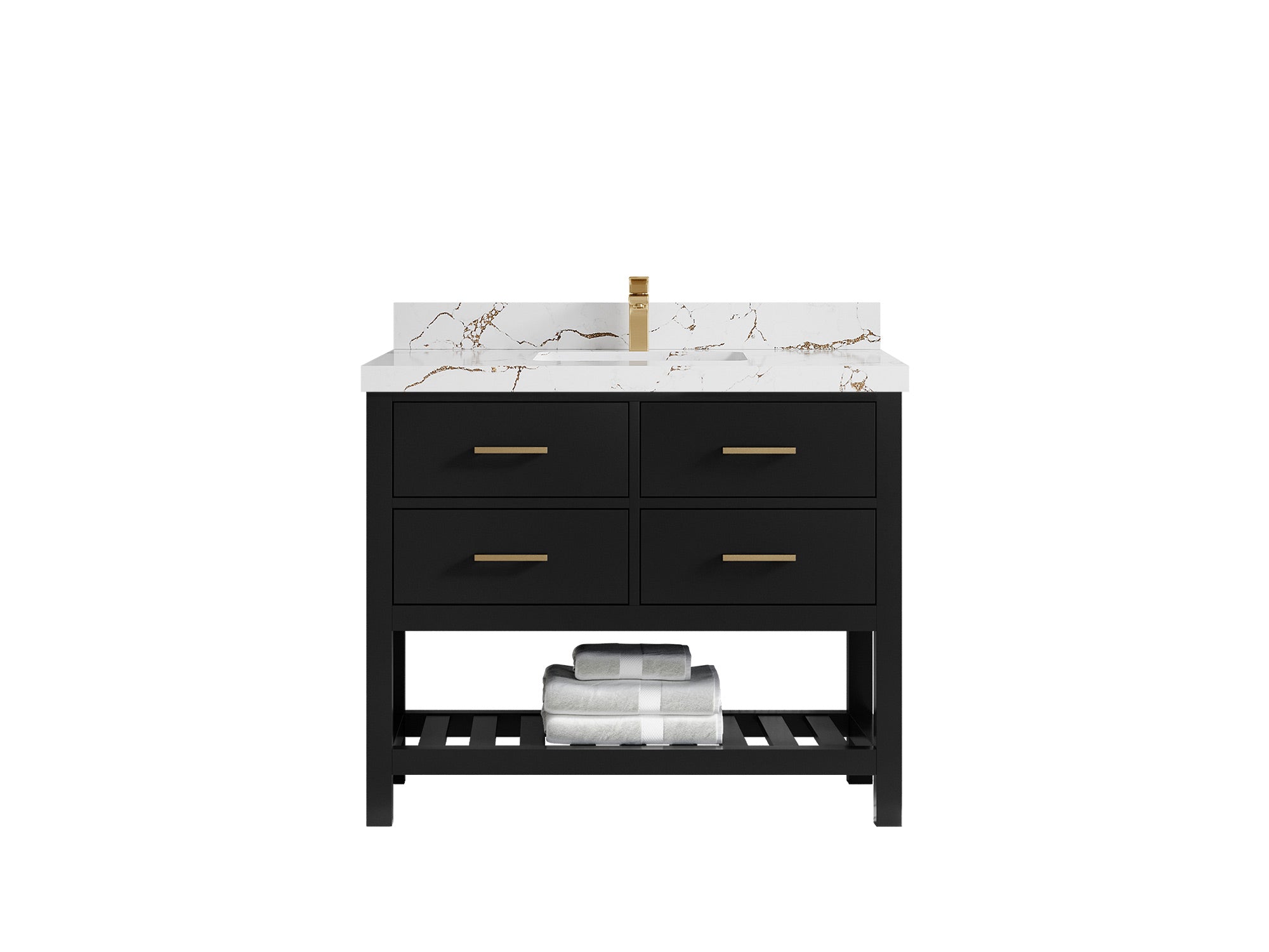 Parker 42 in. W x 22 in. D Single Sink Bathroom Vanity
