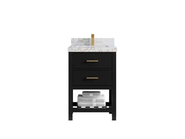 Parker 24 in. W x 22 in. D Single Sink Bathroom Vanity - photo 32