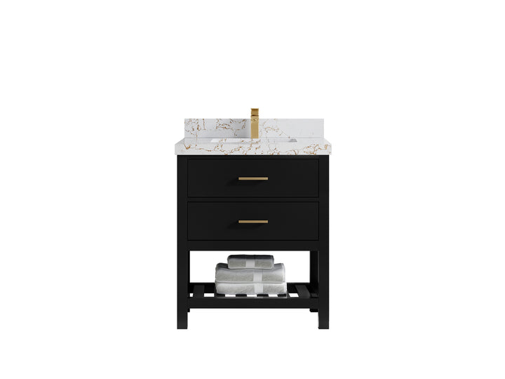 Parker 30 in. W x 22 in. D Single Sink Bathroom Vanity - photo 32