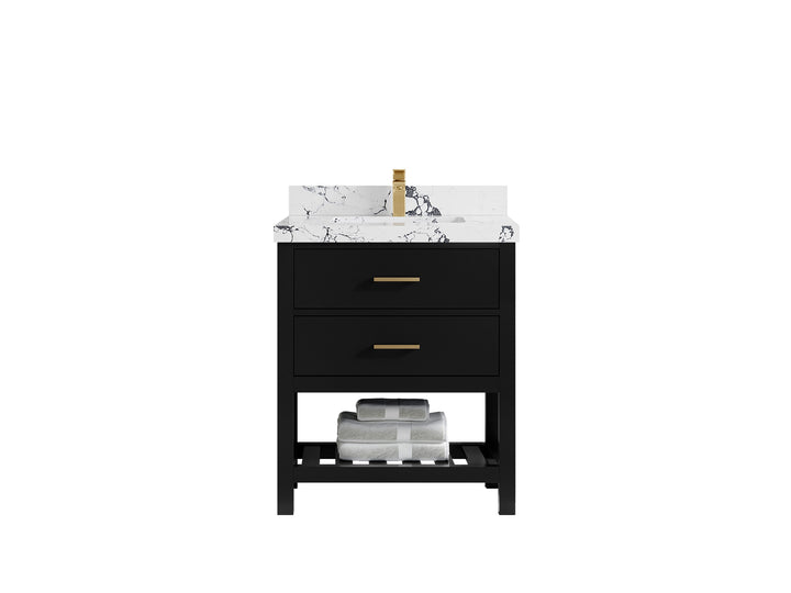 Parker 30 in. W x 22 in. D Single Sink Bathroom Vanity - photo 34