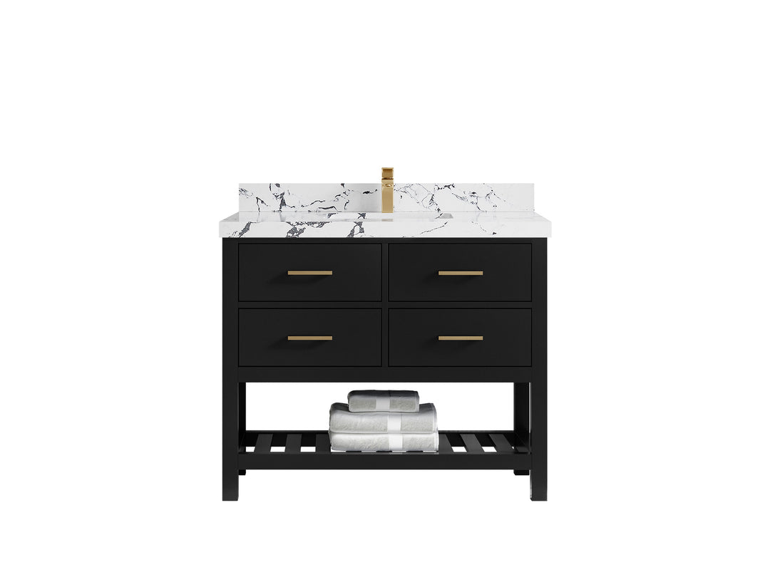 Parker 42 in. W x 22 in. D Single Sink Bathroom Vanity