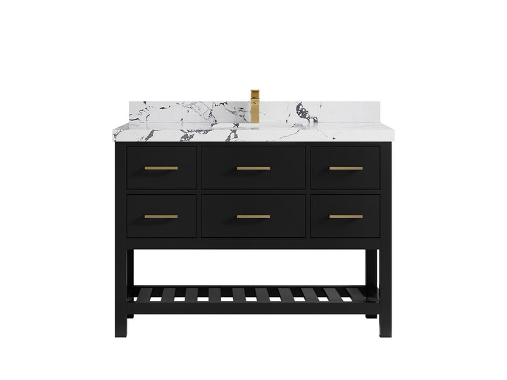 Parker 48 in. W x 22 in. D Single Sink Bathroom Vanity - photo 34