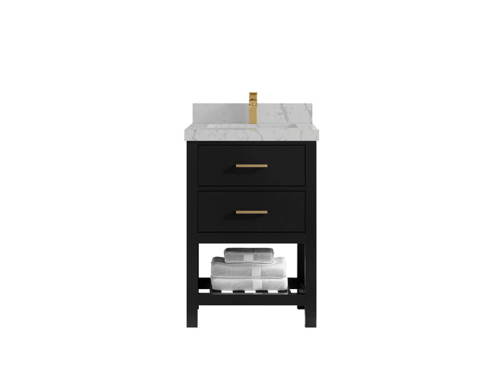 Parker 24 in. W x 22 in. D Single Sink Bathroom Vanity - photo 36