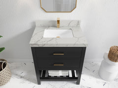 Parker 30 in. W x 22 in. D Single Sink Bathroom Vanity - photo 35