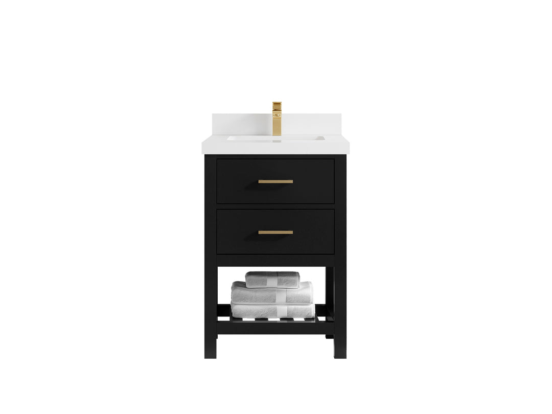 Parker 24 in. W x 22 in. D Single Sink Bathroom Vanity