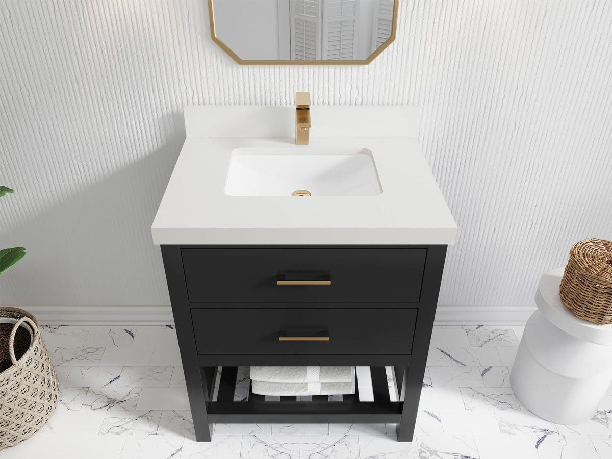 Parker 30 in. W x 22 in. D Single Sink Bathroom Vanity
