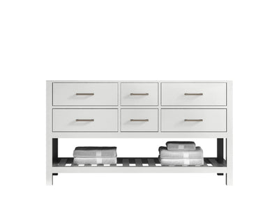 Parker 60 in. W x 22 in. D Double Sink Bathroom Vanity
