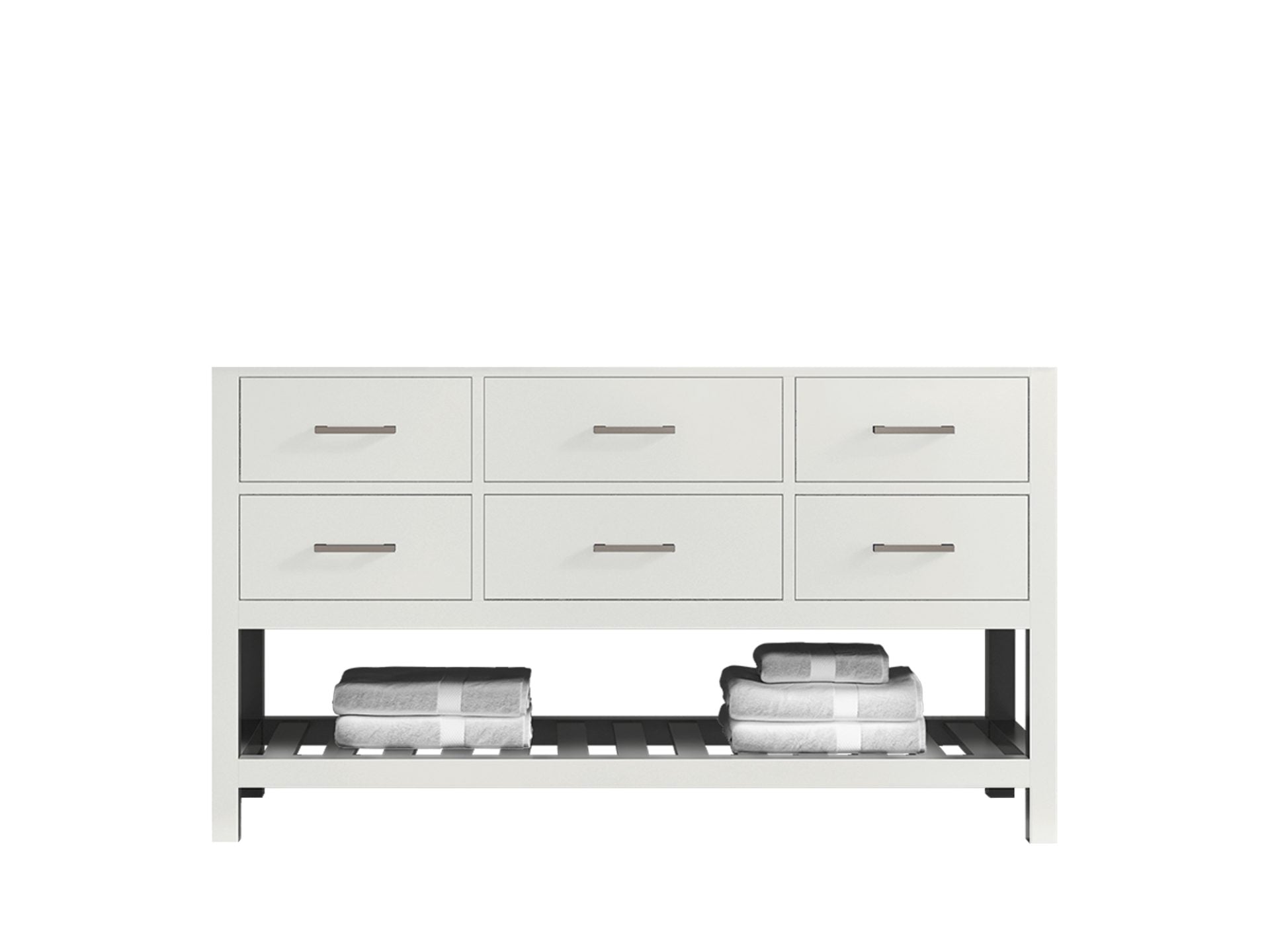 Parker 60 in. W x 22 in. D Single Sink Bathroom Vanity