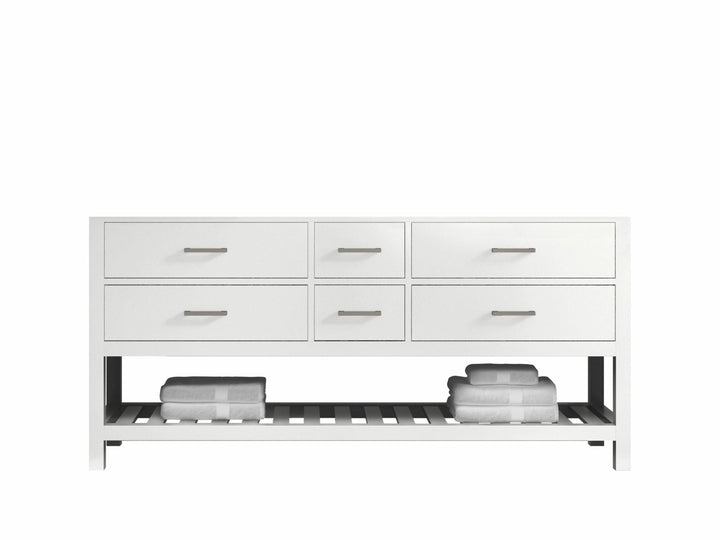 Parker 72 in. W x 22 in. D Double Sink Bathroom Vanity - photo 6