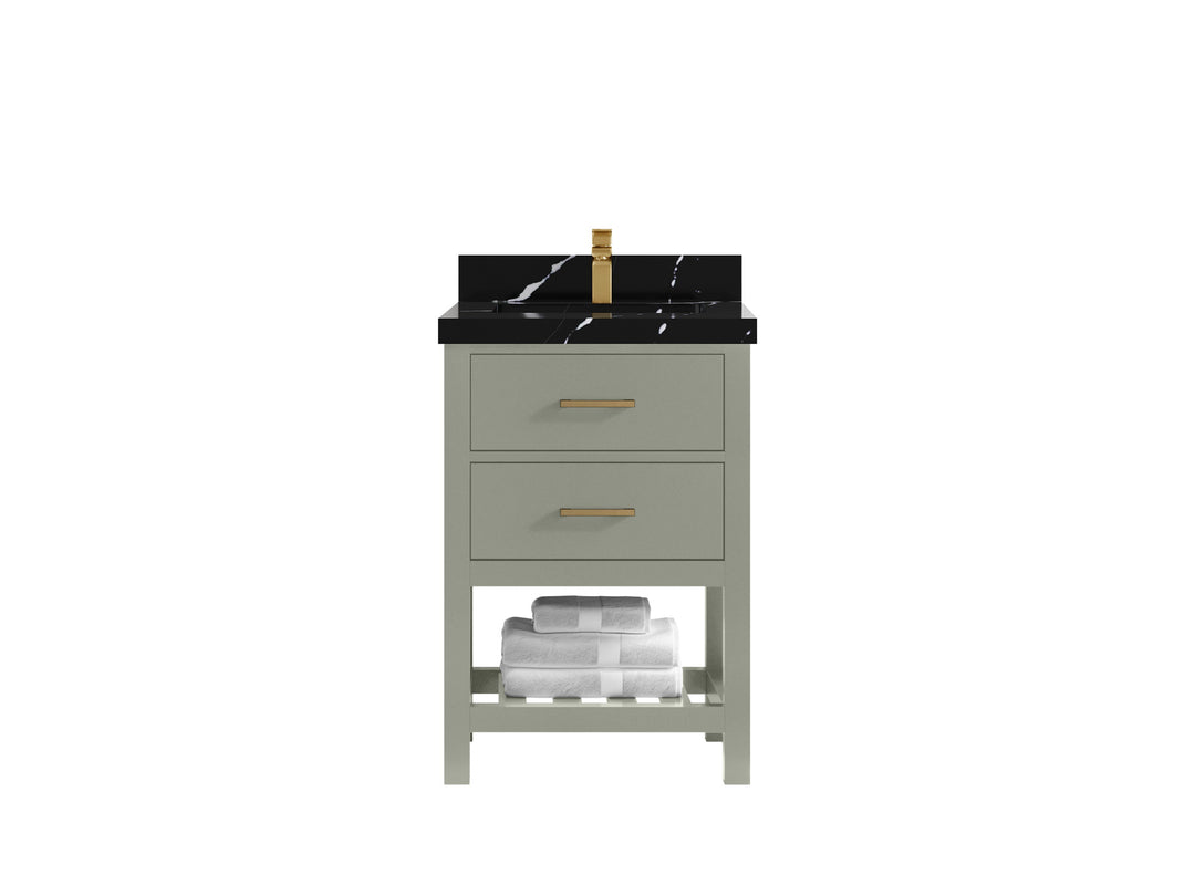 Parker 24 in. W x 22 in. D Single Sink Bathroom Vanity