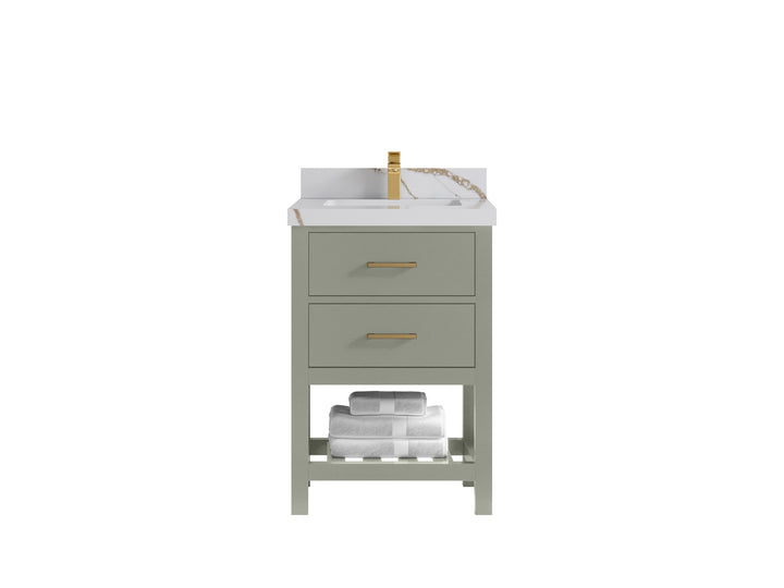 Parker 24 in. W x 22 in. D Single Sink Bathroom Vanity - photo 14