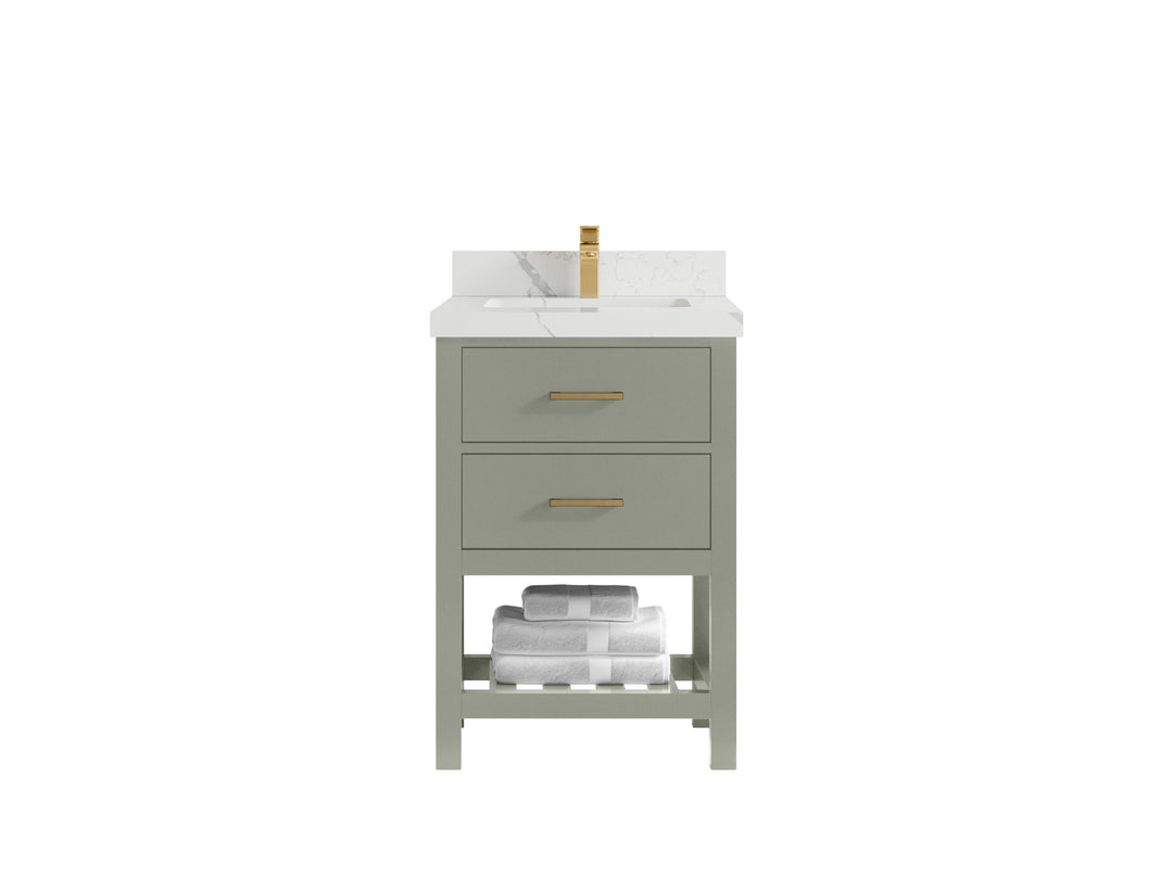 Parker 24 in. W x 22 in. D Single Sink Bathroom Vanity