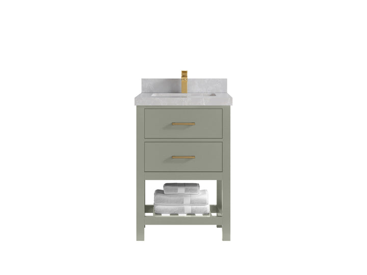 Parker 24 in. W x 22 in. D Single Sink Bathroom Vanity - photo 26