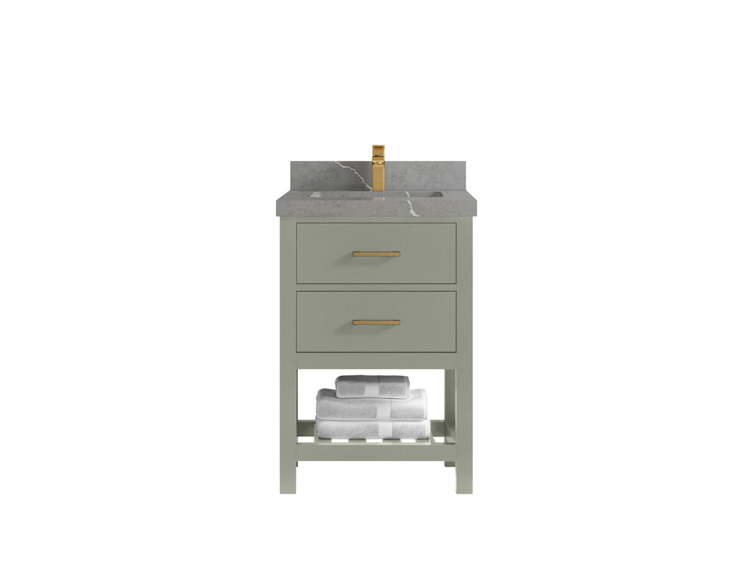 Parker 24 in. W x 22 in. D Single Sink Bathroom Vanity