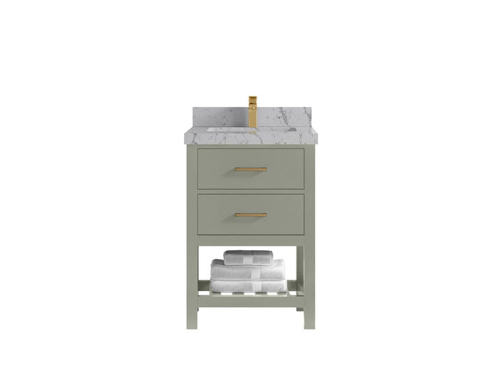 Parker 24 in. W x 22 in. D Single Sink Bathroom Vanity - photo 36