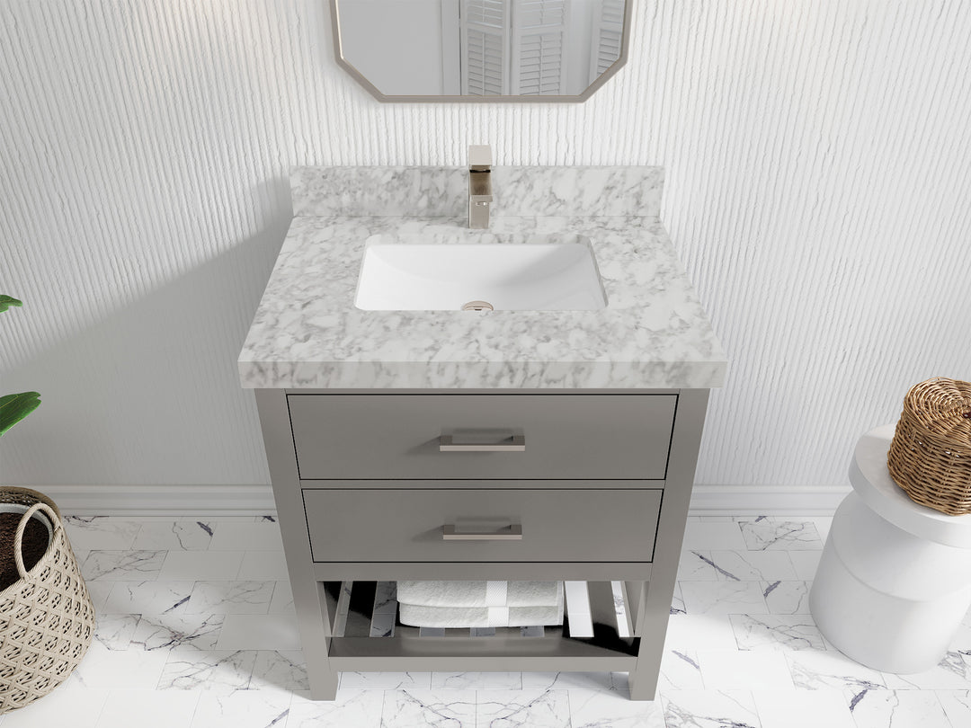 Parker 30 in. W x 22 in. D Single Sink Bathroom Vanity