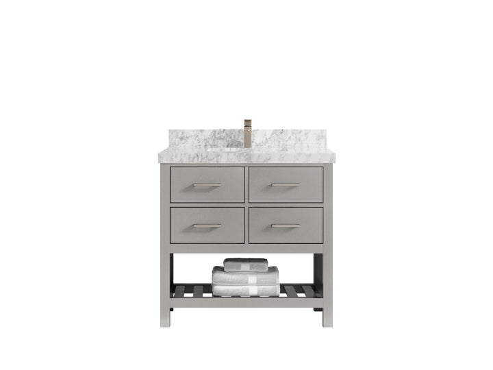 Parker 36 in. W x 22 in. D Single Sink Bathroom Vanity - photo 8