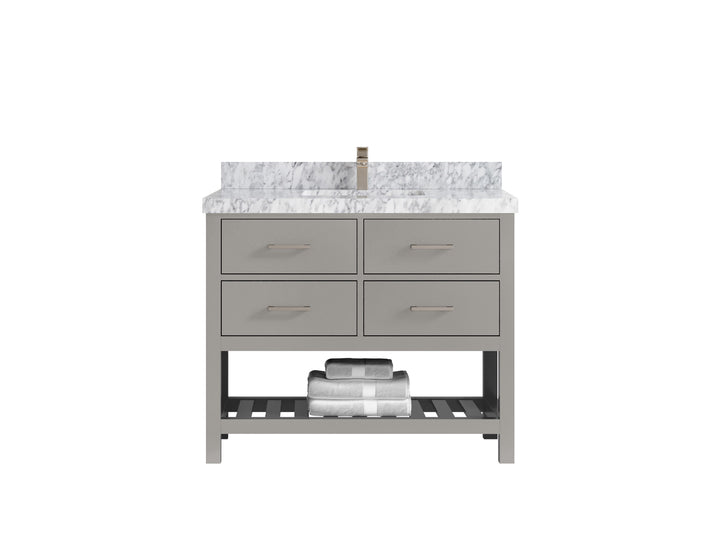 Parker 42 in. W x 22 in. D Single Sink Bathroom Vanity - photo 8