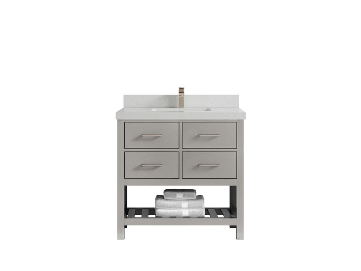 Parker 36 in. W x 22 in. D Single Sink Bathroom Vanity - photo 10
