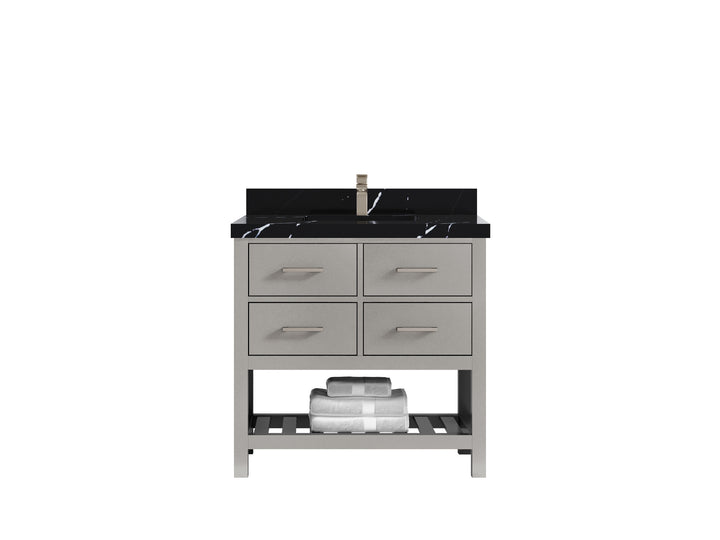 Parker 36 in. W x 22 in. D Single Sink Bathroom Vanity - photo 12