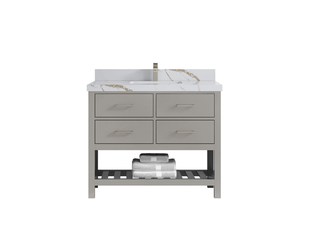 Parker 42 in. W x 22 in. D Single Sink Bathroom Vanity