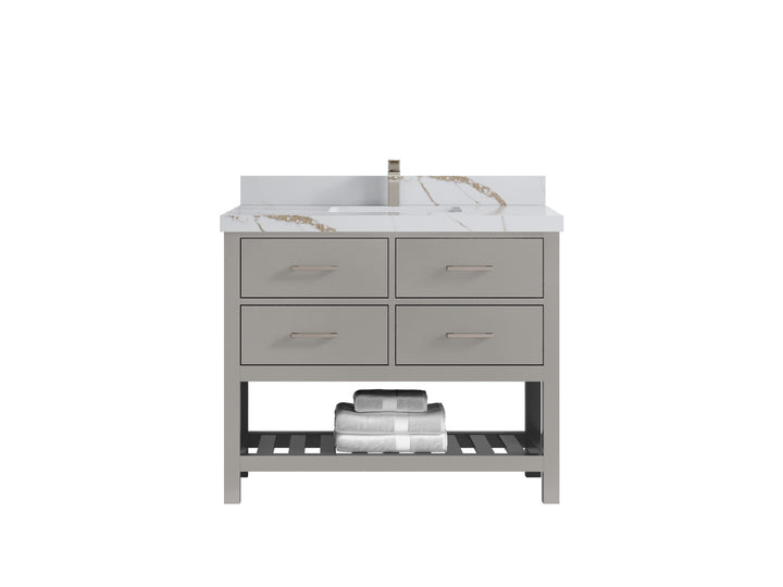 Parker 42 in. W x 22 in. D Single Sink Bathroom Vanity - photo 14