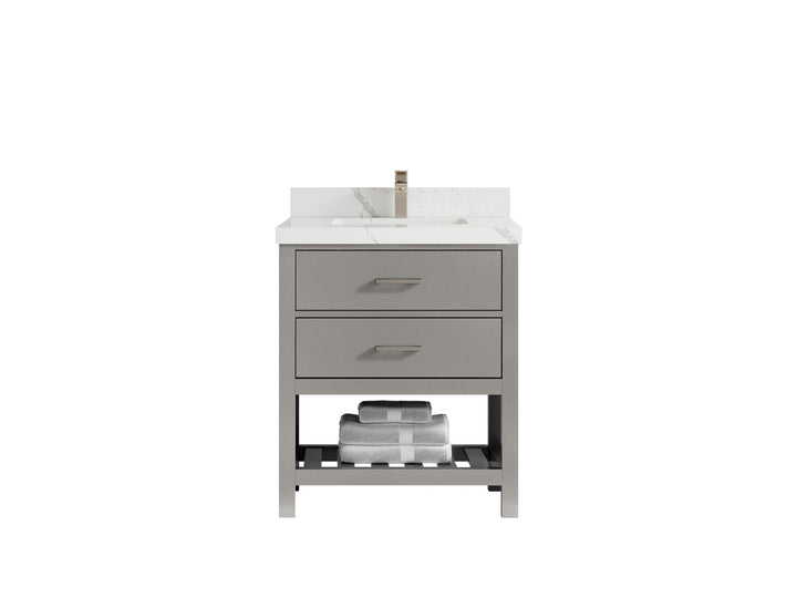 Parker 30 in. W x 22 in. D Single Sink Bathroom Vanity - photo 22