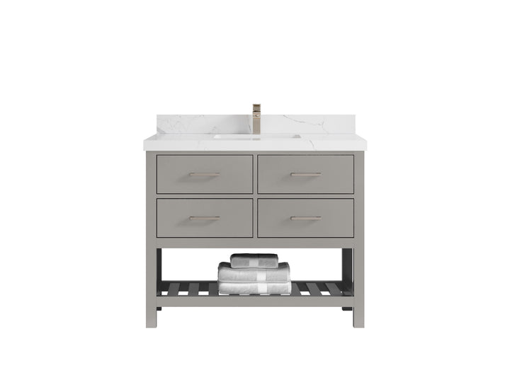 Parker 42 in. W x 22 in. D Single Sink Bathroom Vanity - photo 16