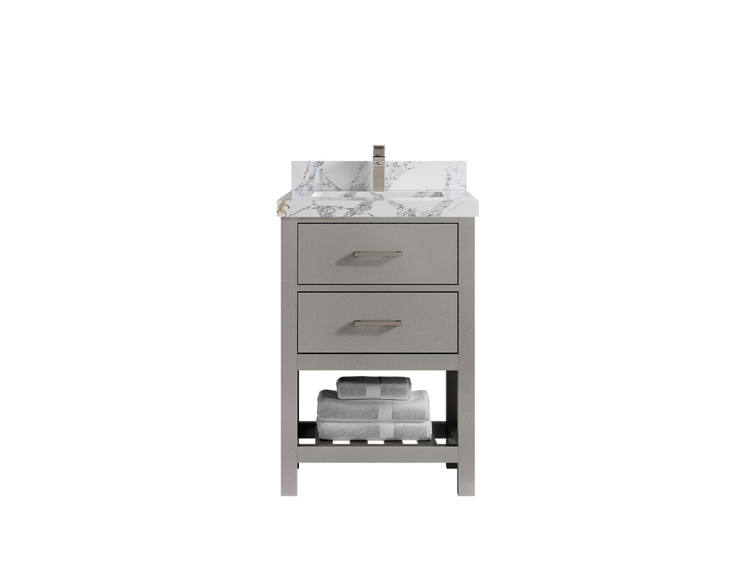 Parker 24 in. W x 22 in. D Single Sink Bathroom Vanity