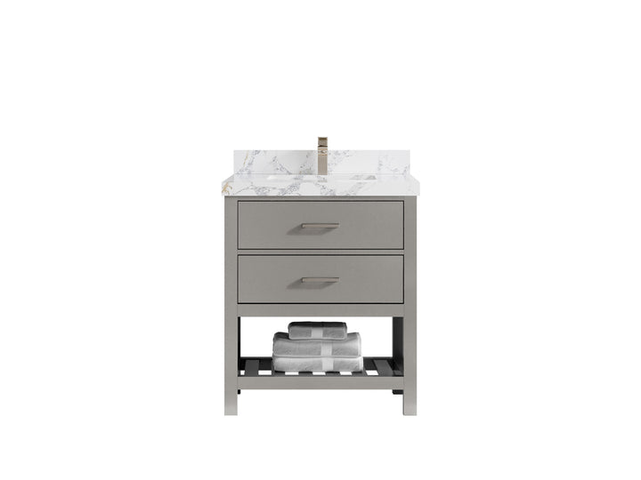 Parker 30 in. W x 22 in. D Single Sink Bathroom Vanity - photo 26