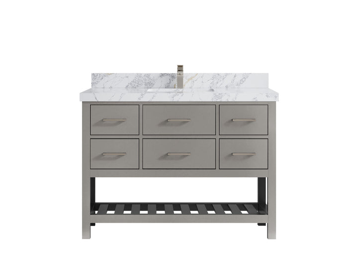 Parker 48 in. W x 22 in. D Single Sink Bathroom Vanity - photo 22