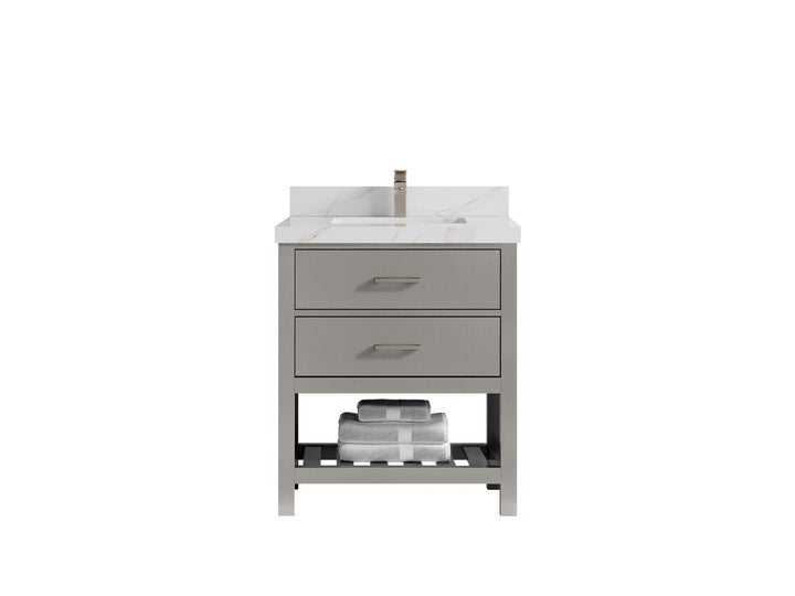 Parker 30 in. W x 22 in. D Single Sink Bathroom Vanity - photo 28