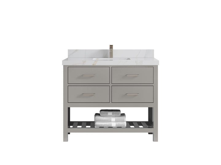 Parker 42 in. W x 22 in. D Single Sink Bathroom Vanity - photo 22