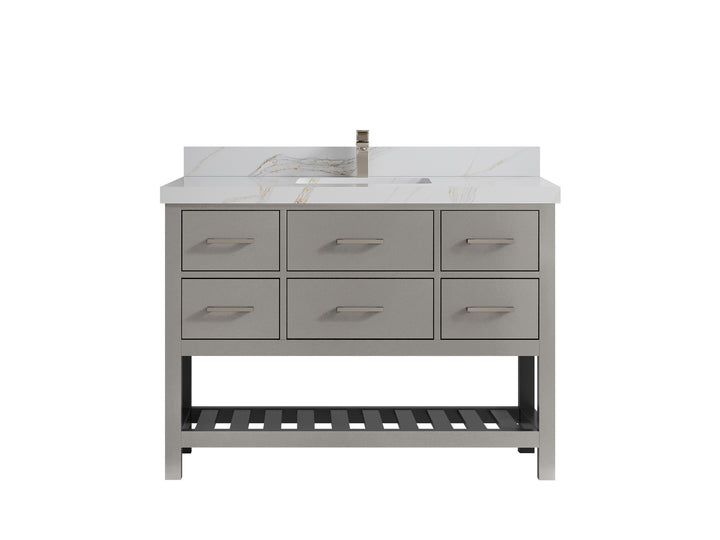 Parker 48 in. W x 22 in. D Single Sink Bathroom Vanity - photo 24